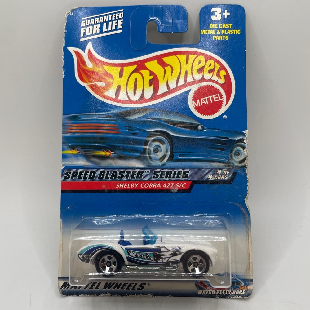 2000 HOT WHEELS ''SPEED BLASTER' series #40 SHELBY COBRA 427 S/C